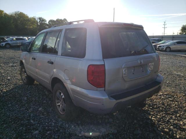 Photo 3 from auction – 2003 HONDA PILOT EXL with VIN 2HKYF18693H613192