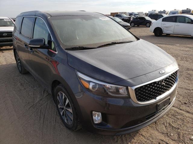 KIA SEDONA EX 2016 with VIN KNDMC5C15G6131054 - Photo from auction