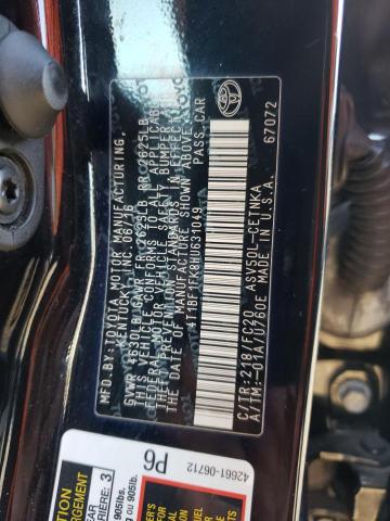 Photo 10 from auction – 2017 TOYOTA CAMRY LE with VIN 4T1BF1FK8HU631049