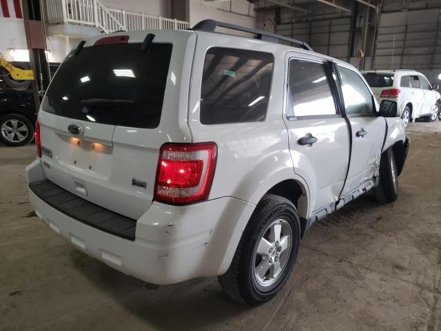 Photo 4 from auction – 2010 FORD ESCAPE XLT with VIN 1FMCU9DG9AKA01002