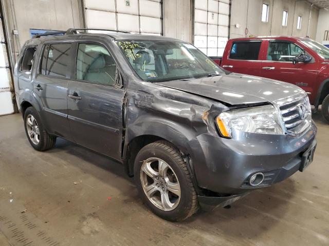 HONDA PILOT EXL 2013 with VIN 5FNYF4H50DB017042 - Photo from auction