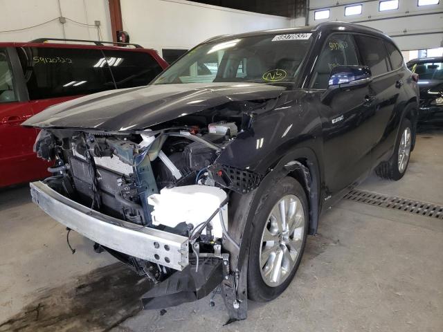 Photo 2 from auction – 2021 TOYOTA HIGHLANDER with VIN 5TDXBRCH5MS519420