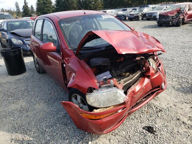 CHEVROLET AVEO BASE 2006 with VIN KL1TD66606B563313 - Photo from auction