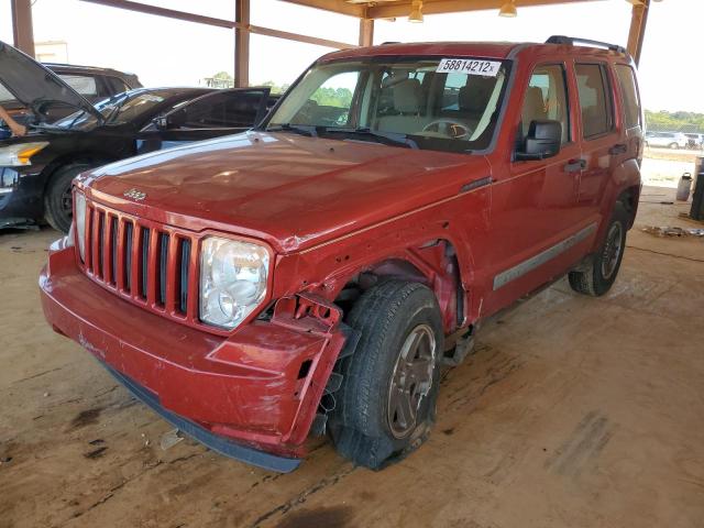 Photo 2 from auction – 2008 JEEP LIBERTY SP with VIN 1J8GN28K58W179641