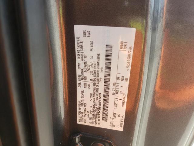 Photo 10 from auction – 2018 FORD F150 SUPER with VIN 1FTEX1CB8JKF41209