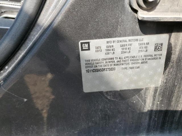 Photo 10 from auction – 2013 CHEVROLET MALIBU 1LT with VIN 1G11C5SA5DF273039