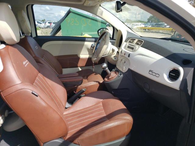 Photo 5 from auction – 2015 FIAT 500 LOUNGE with VIN 3C3CFFCR2FT575497