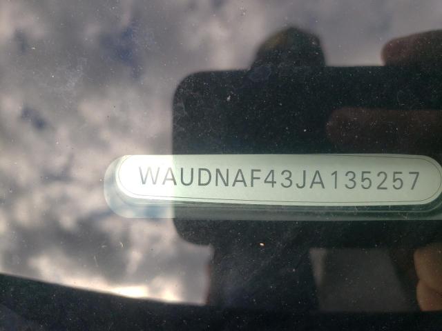 Photo 10 from auction – 2018 AUDI A4 PREMIUM with VIN WAUDNAF43JA135257