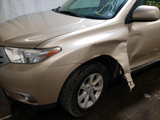 Photo 9 from auction – 2012 TOYOTA HIGHLANDER with VIN 5TDBK3EH1CS152373