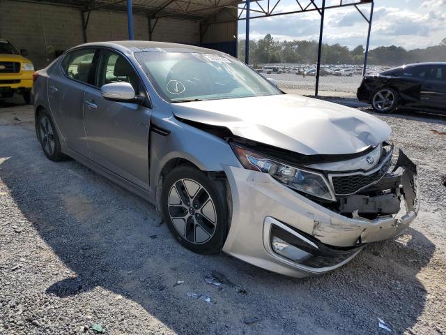 KIA OPTIMA HYB 2013 with VIN KNAGM4AD1D5057325 - Photo from auction