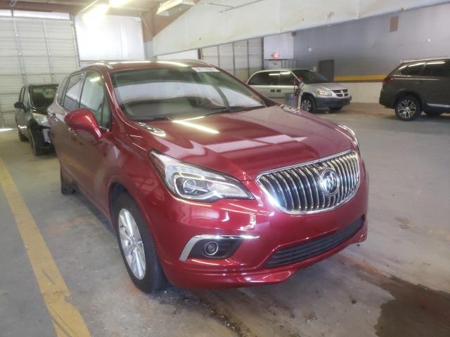 BUICK ENVISION E 2017 with VIN LRBFXBSA6HD039881 - Photo from auction