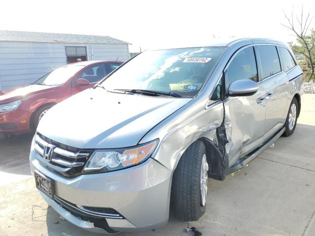 Photo 2 from auction – 2016 HONDA ODYSSEY EX with VIN 5FNRL5H43GB146679