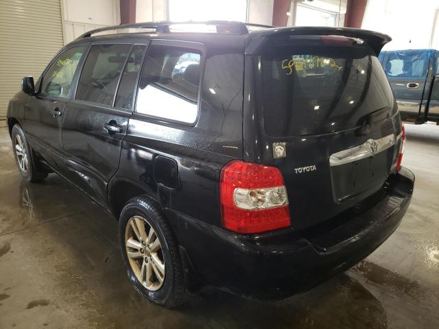 Photo 3 from auction – 2006 TOYOTA HIGHLANDER with VIN JTEDW21A760002691