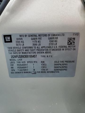 Photo 10 from auction – 2014 CHEVROLET EQUINOX with VIN 2GNFLGEK3E6199457