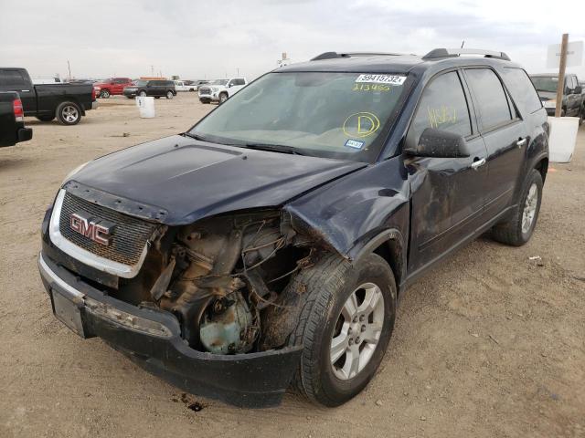 Photo 2 from auction – 2012 GMC ACADIA SLE with VIN 1GKKRPED0CJ213455