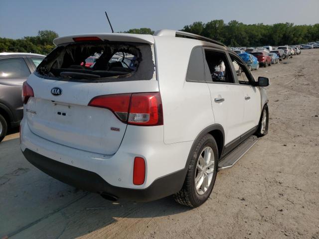 Photo 4 from auction – 2014 KIA SORENTO LX with VIN 5XYKT4A63EG484497