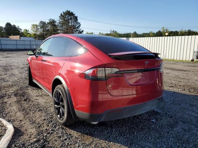 Photo 3 from auction – 2021 TESLA MODEL X with VIN 5YJXCBE51MF326340