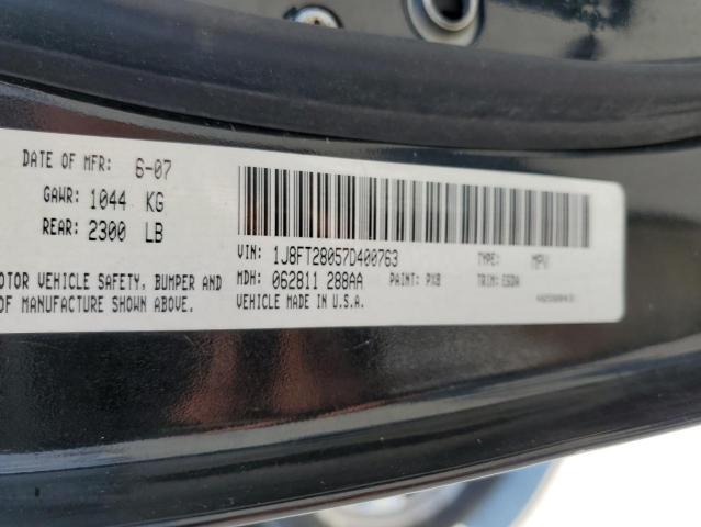 Photo 10 from auction – 2007 JEEP PATRIOT SP with VIN 1J8FT28057D400763