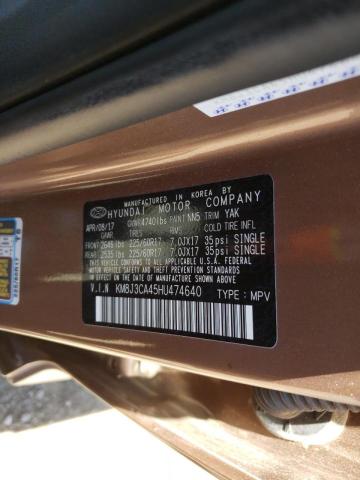 Photo 10 from auction – 2017 HYUNDAI TUCSON LIM with VIN KM8J3CA45HU474640