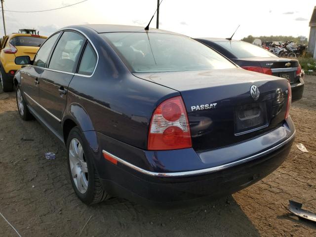 Photo 3 from auction – 2002 VOLKSWAGEN PASSAT GLX with VIN WVWRH63B42P455878