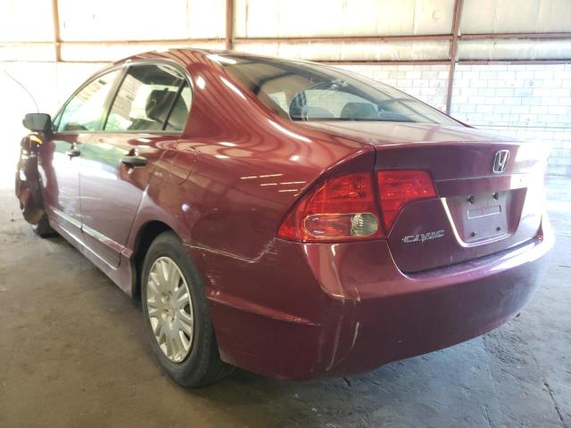 Photo 3 from auction – 2007 HONDA CIVIC DX with VIN 2HGFA16307H040634