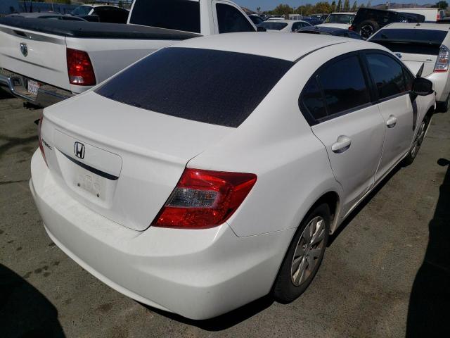 Photo 4 from auction – 2012 HONDA CIVIC LX with VIN 19XFB2F56CE353048