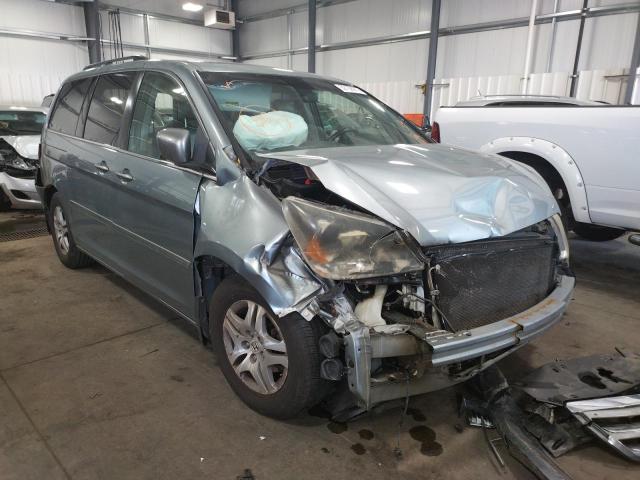HONDA ODYSSEY EX 2006 with VIN 5FNRL38726B006183 - Photo from auction