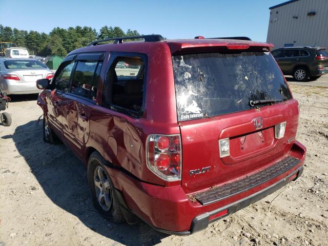 Photo 3 from auction – 2006 HONDA PILOT EX with VIN 2HKYF18636H513870