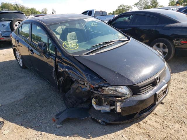 HONDA CIVIC EXL 2012 with VIN 19XFB2F90CE023845 - Photo from auction