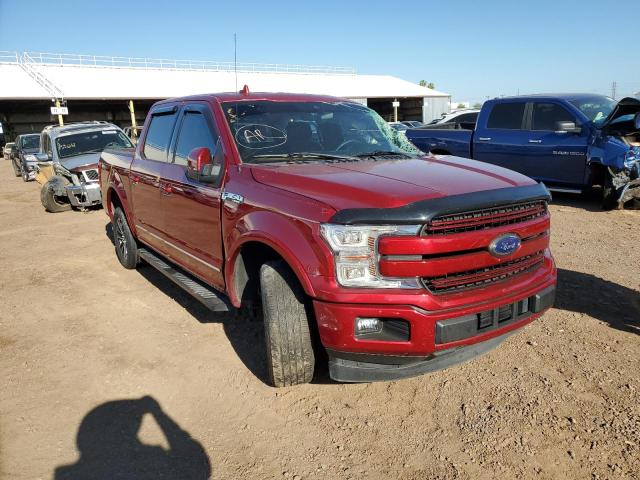 FORD F150 SUPER 2018 with VIN 1FTEW1CG8JKF36445 - Photo from auction