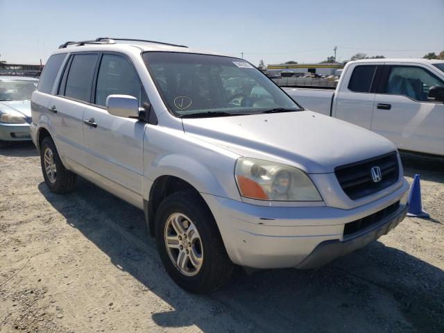 HONDA PILOT EX 2003 with VIN 2HKYF18463H611219 - Photo from auction