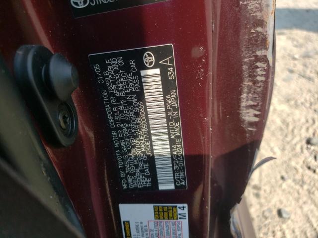 Photo 10 from auction – 2005 TOYOTA SCION TC with VIN JTKDE177850040659