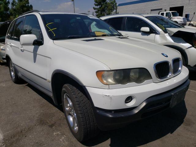 BMW X5 3.0I 2001 with VIN WBAFA53551LM70484 - Photo from auction