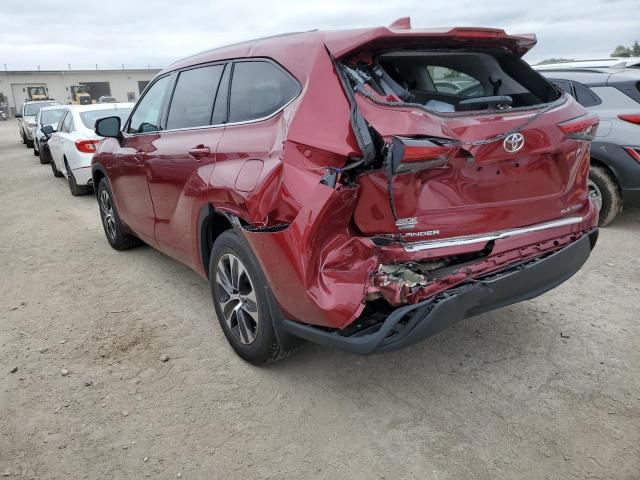 Photo 3 from auction – 2020 TOYOTA HIGHLANDER with VIN 5TDHZRBH5LS023887