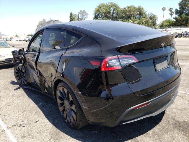 Photo 3 from auction – 2021 TESLA MODEL Y with VIN 5YJYGDEF6MF070192