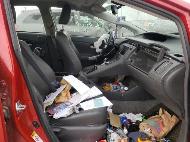 Photo 5 from auction – 2010 TOYOTA PRIUS with VIN JTDKN3DU9A1270509