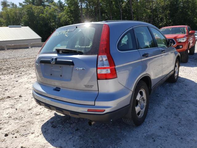 Photo 4 from auction – 2011 HONDA CR-V LX with VIN 5J6RE4H32BL044320