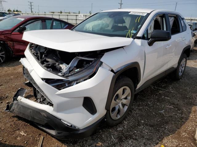 Photo 2 from auction – 2022 TOYOTA RAV4 LE with VIN 2T3H1RFV3NC191652