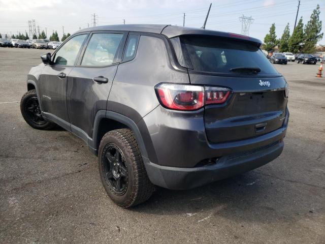 Photo 3 from auction – 2018 JEEP COMPASS SP with VIN 3C4NJCAB7JT271680