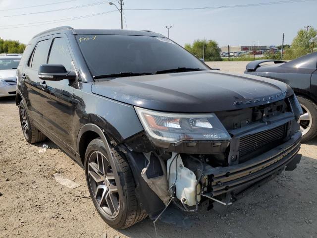 FORD EXPLORER S 2016 with VIN 1FM5K8GT5GGC70689 - Photo from auction