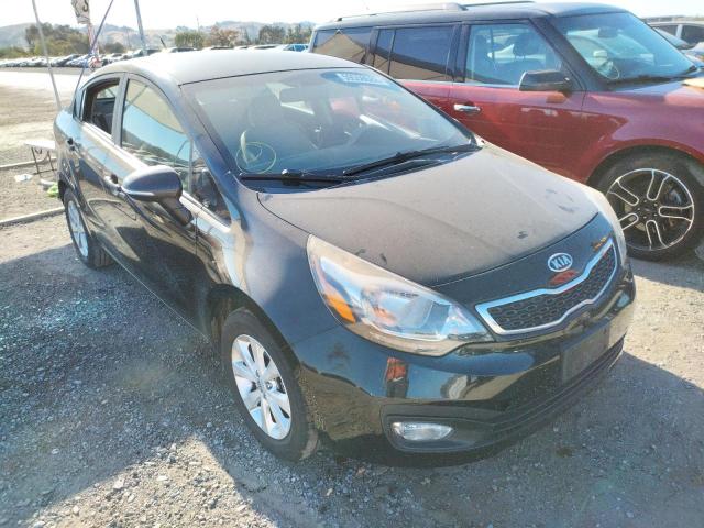 KIA RIO EX 2012 with VIN KNADN4A38C6067995 - Photo from auction