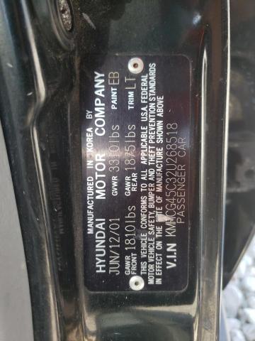 Photo 10 from auction – 2002 HYUNDAI ACCENT GL with VIN KMHCG45C32U268518