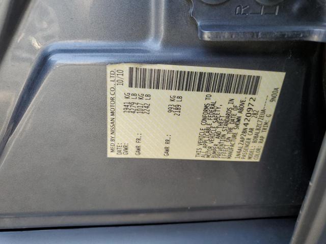 Photo 10 from auction – 2011 NISSAN ALTIMA BAS with VIN 1N4AL2AP2BN420972