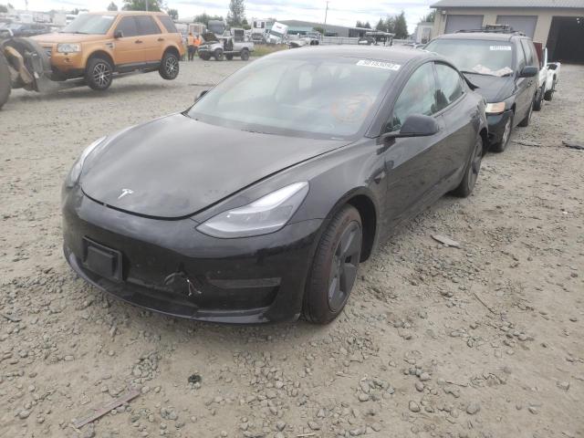 Photo 2 from auction – 2021 TESLA MODEL 3 with VIN 5YJ3E1EA9MF017683