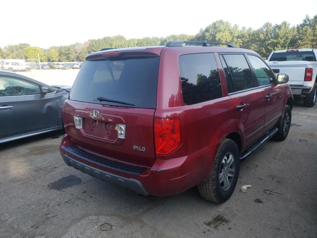 Photo 4 from auction – 2005 HONDA PILOT EXL with VIN 5FNYF18625B052206