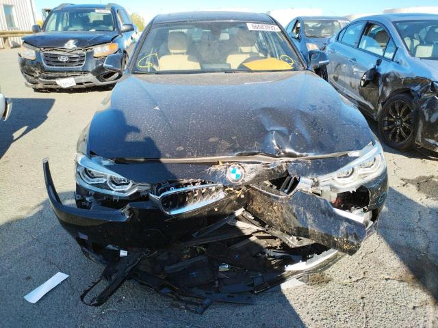 Photo 9 from auction – 2017 BMW 330 I with VIN WBA8B9G37HNU55019