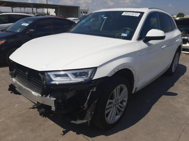 Photo 2 from auction – 2018 AUDI Q5 PREMIUM with VIN WA1BNAFY6J2246533