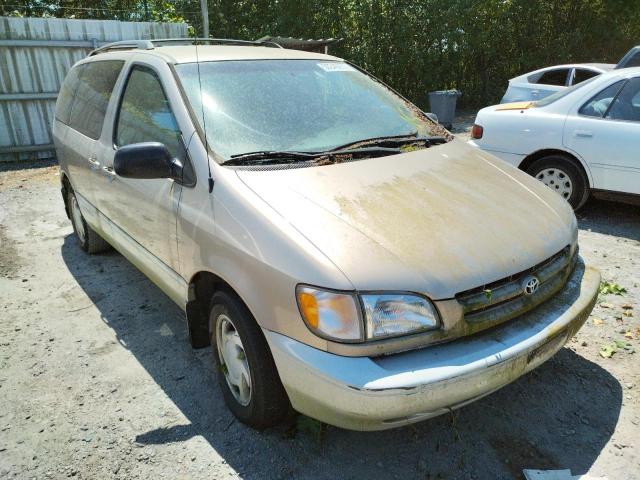 TOYOTA SIENNA 2000 with VIN 4T3ZF13CXYU180239 - Photo from auction