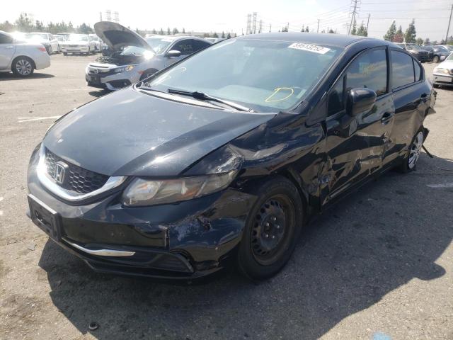 Photo 2 from auction – 2015 HONDA CIVIC LX with VIN 19XFB2F56FE249440