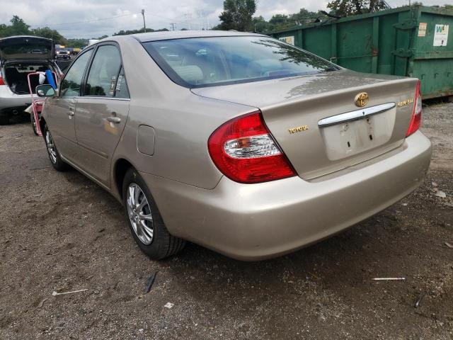 Photo 3 from auction – 2002 TOYOTA CAMRY LE with VIN JTDBE32K920072022